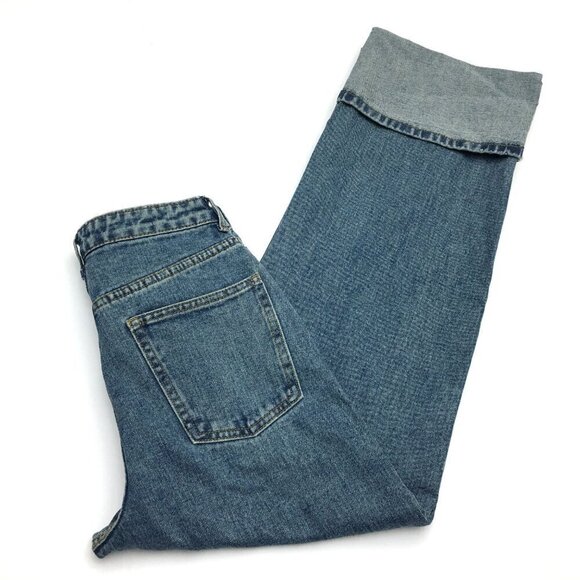 NEW Steve Madden Jeans Noelie Wide Leg Cuffed Jeans size 25 length 27" - Picture 11 of 11